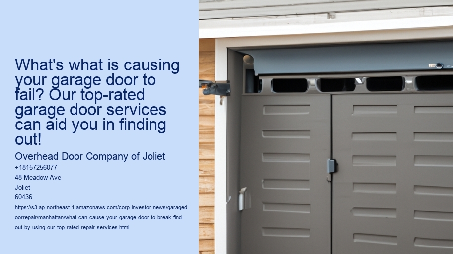 What can cause your garage door to break? Find out by using our top-rated repair services!