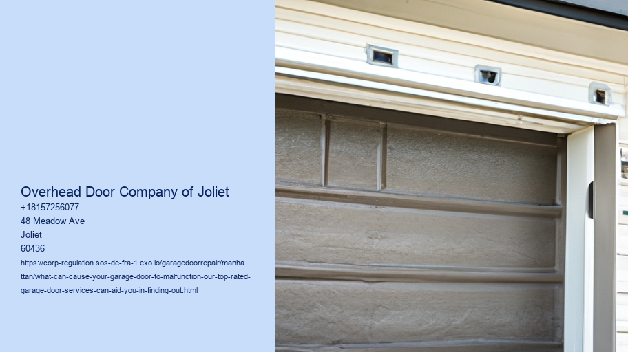 What can cause your garage door to malfunction? Our top-rated garage door services can aid you in finding out!