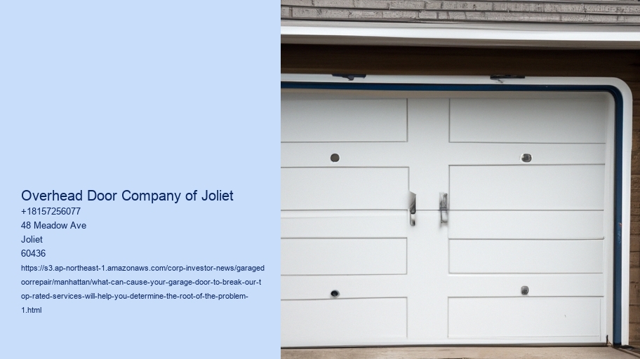 What can cause your garage door to break? Our top-rated services will help you determine the root of the problem!
