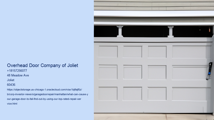What can cause your garage door to fail? Find out by using our top-rated repair service!