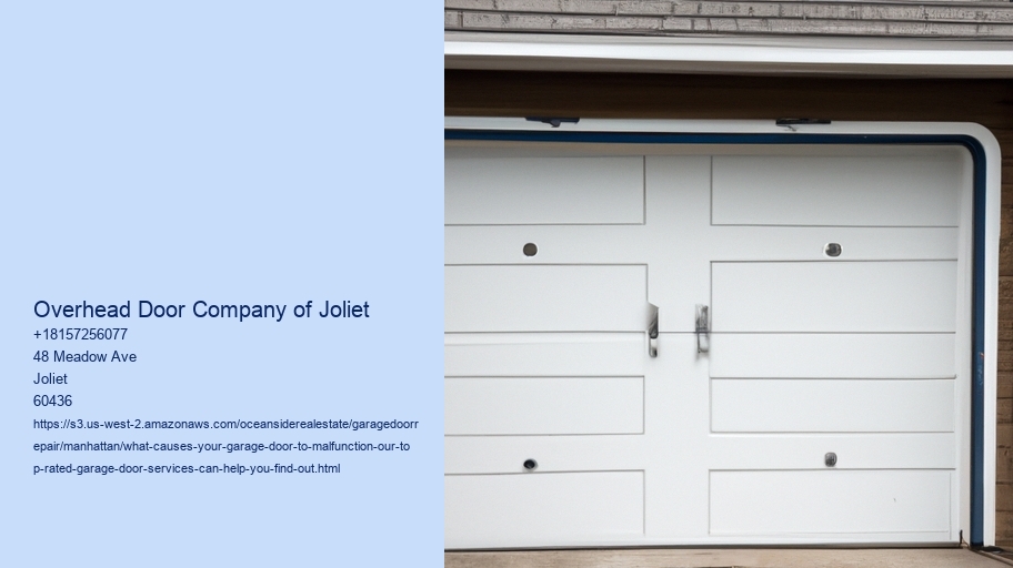 What causes your garage door to malfunction? Our top-rated garage door services can help you find out!