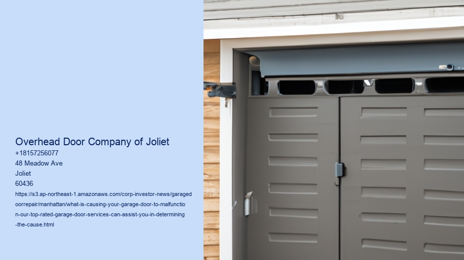What is causing your garage door to malfunction? Our top-rated garage door services can assist you in determining the cause!