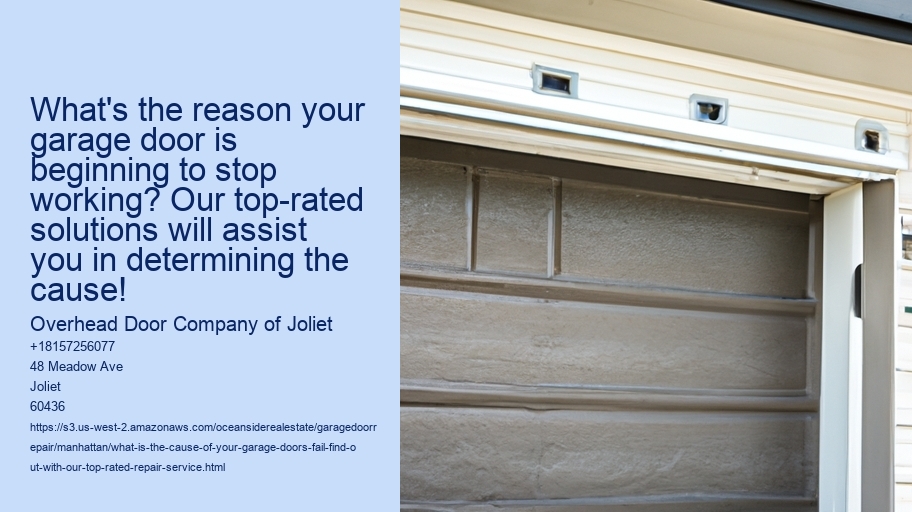 What is the cause of your garage door's fail? Find out with our top-rated repair service!