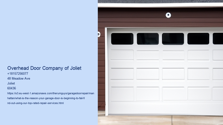 What is the reason your garage door is beginning to fail? Find out using our top-rated repair services!