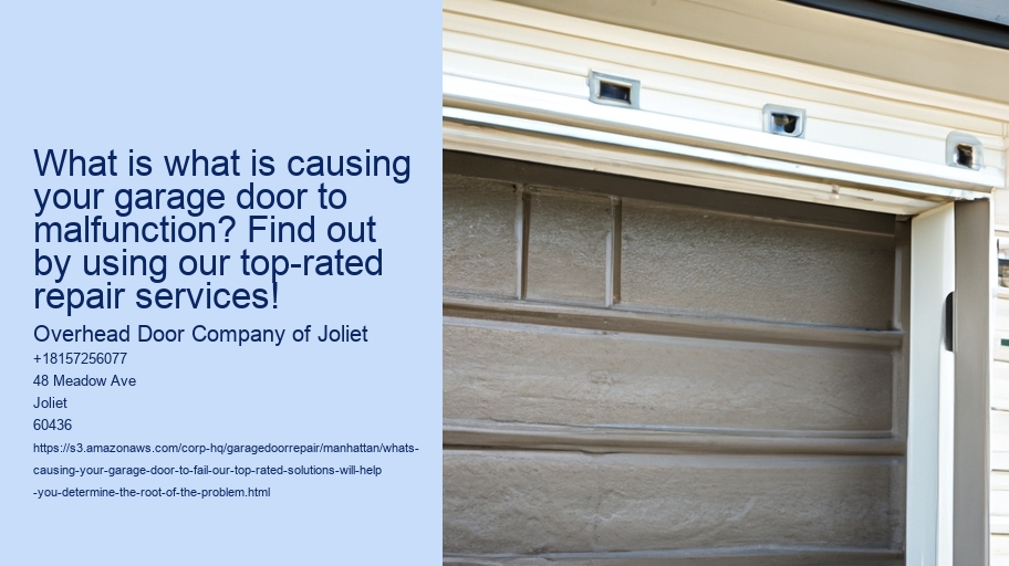 What's causing your garage door to fail? Our top-rated solutions will help you determine the root of the problem!