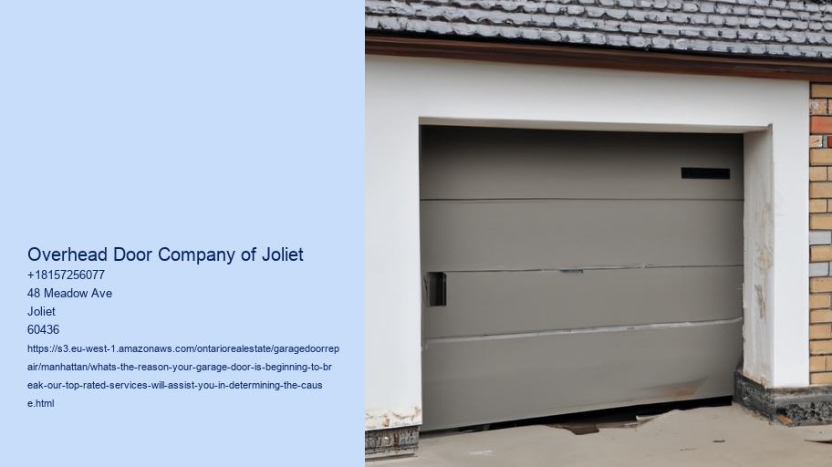 What's the reason your garage door is beginning to break? Our top-rated services will assist you in determining the cause!